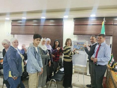 من النظرية إلى التطبيق.. تفاعل لافت في التدريبات العملية لبرنامج SIYB بغرفة صناعة دمشق وريفها