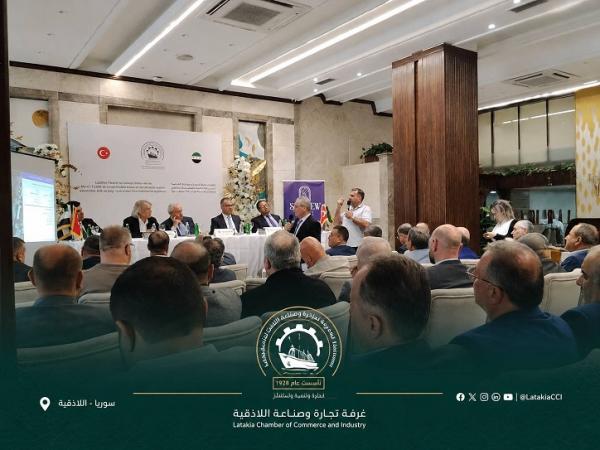 لقاء اللاذقية الاقتصادي عرض مشاريع استثمارية واعدة أمام وفد غرفة تجارة مرسين