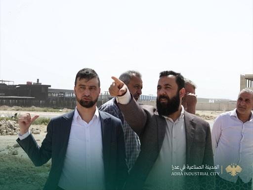 تعزيز الواقع الكهربائي وتأمين الطاقة للقطاع السابع في مدينة عدرا الصناعية