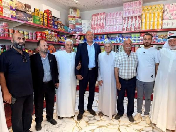 Opening of Al Ahlia for Trade Establishment in Al-Ghariyah al Gharbiyah with the Attendance of the Daraa Chamber of Commerce and Industry