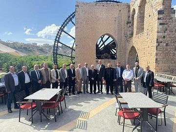 Participation of the Daraa Chamber of Commerce and Industry in the Annual General Assembly Meeting of the Hama Chamber of Commerce