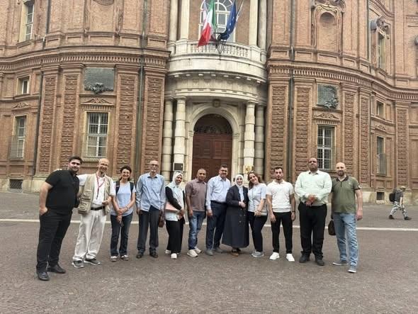 Prominent Syrian Participation in the International Course on Governance and Social Security in Turin