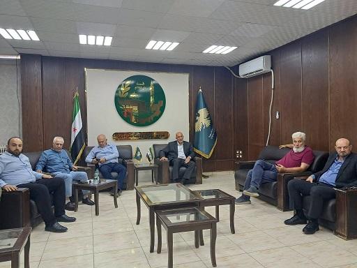 مجلس إدارة غرفة درعا يناقش تنشيط الاستثمار وتذليل معوقات العمل التجاري