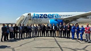 طيران الجزيرة تطلق أولى رحلاتها المنتظمة بين الكويت ومطار حلب الدولي