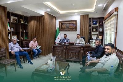خطوة عملية لحل المشكلات التأمينية للمنشآت الصناعية في حماة