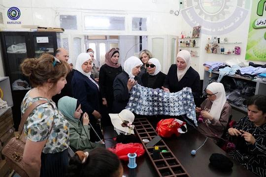 لأن البصيرة تصنع الفارق...مبادرة لدعم وتمكين النساء الكفيفات بدمشق