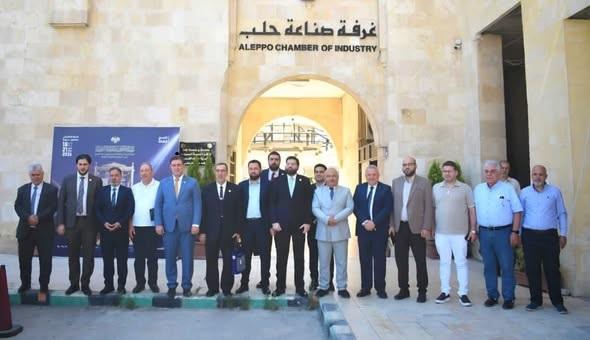 وفد الصندوق السيادي السوري يبحث تعزيز الاستثمار مع غرفة صناعة حلب