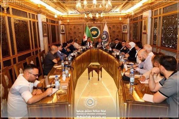 شراكة اقتصادية بين غرفة صناعة دمشق وجمعية  بيات  طرابلس لدعم المشروعات الصغيرة وتأهيل 3000 شاب