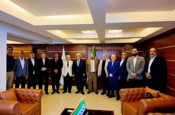 غرفة تجارة وصناعة اللاذقية تستقبل وفداً من غرفة تجارة حماة