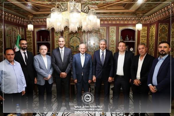 شراكة اقتصادية واعدة... لقاء موسع بين غرفتي صناعة دمشق وتجارة بغداد لتعزيز التبادل التجاري والاستثمار