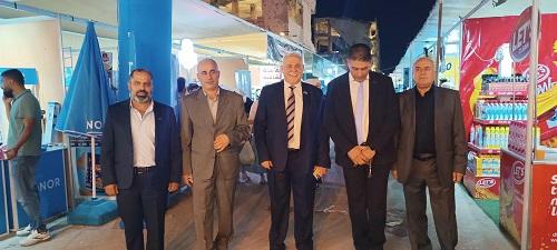 غرفة تجارة وصناعة درعا تشارك بافتتاح مهرجان صيف حوران الأول