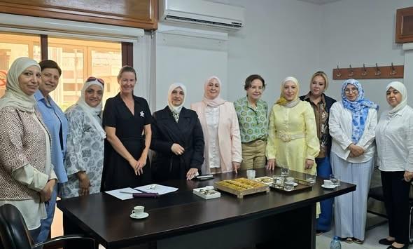 لجنة سيدات الأعمال الصناعيات تلتقي مكتب المبعوث الأممي لدعم تمكين المرأة السورية اقتصادياً