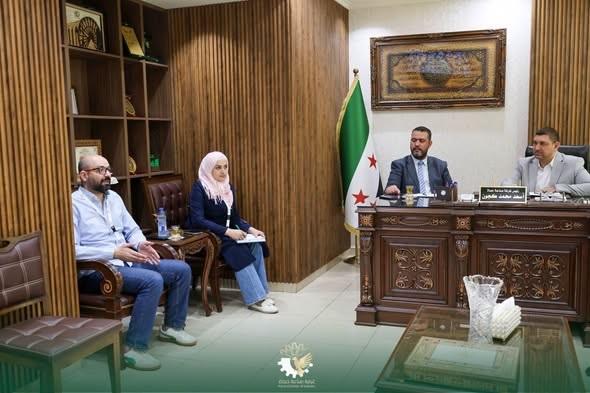 غرفة صناعة حماة تبحث مع برنامج الأمم المتحدة الإنمائي مسارات التنسيق لدعم الفرص الاقتصادية المحلية