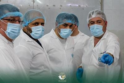 زيارة ميدانية لوفد غرفة صناعة حماة بالتعاون مع غرفة التجارة إلى شركة البوادي