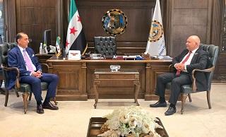 مباحثات سورية أردنية في حلب لتعزيز التعاون الاقتصادي وتطوير معبر نصيب جابر