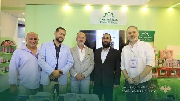 مدير عام مدينة عدرا الصناعية يتفقد الشركات المشاركة في معرض دمشق الدولي