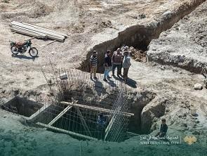استكمال أعمال إنشاء محطة رفع جديدة للصرف الصحي في مدينة عدرا الصناعية