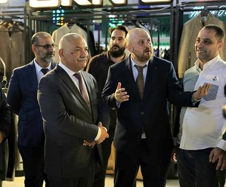 رئيس غرفة صناعة حلب يزور معرض ذهب إكسبو الثالث بدمشق